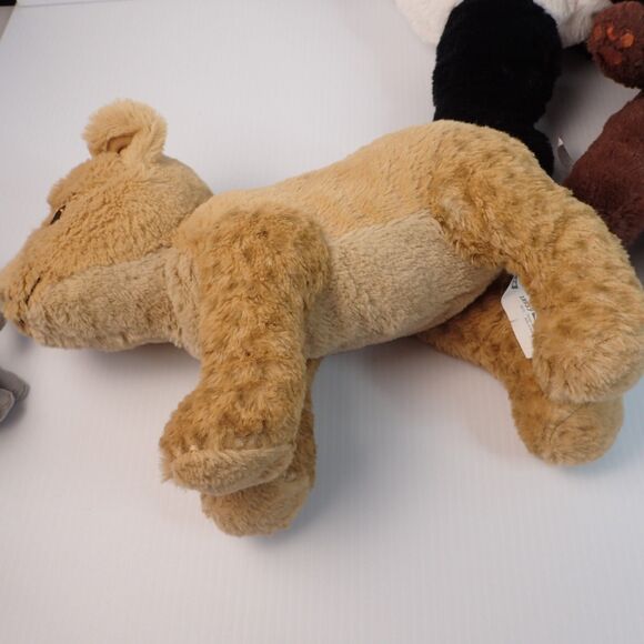 Ikea Stuffed Animal Toy LOT of 4 Elephant Bear Panda & Cheetah Cub - Picture 8 of 14